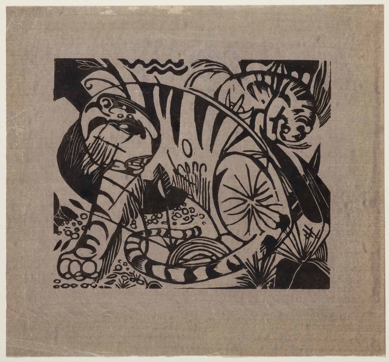 Tiikerit tekijältä Franz Marc