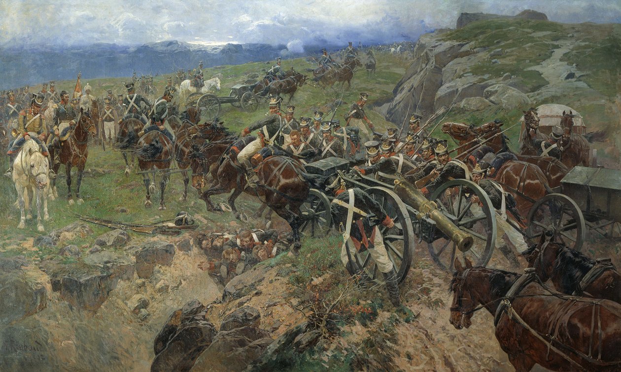 Elävä silta, 1892 tekijältä Franz Roubaud