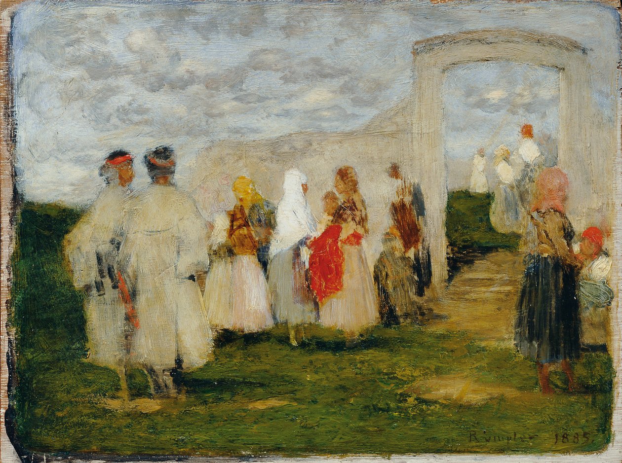 Käyn Lundenburgin kirkossa tekijältä Franz Rumpler