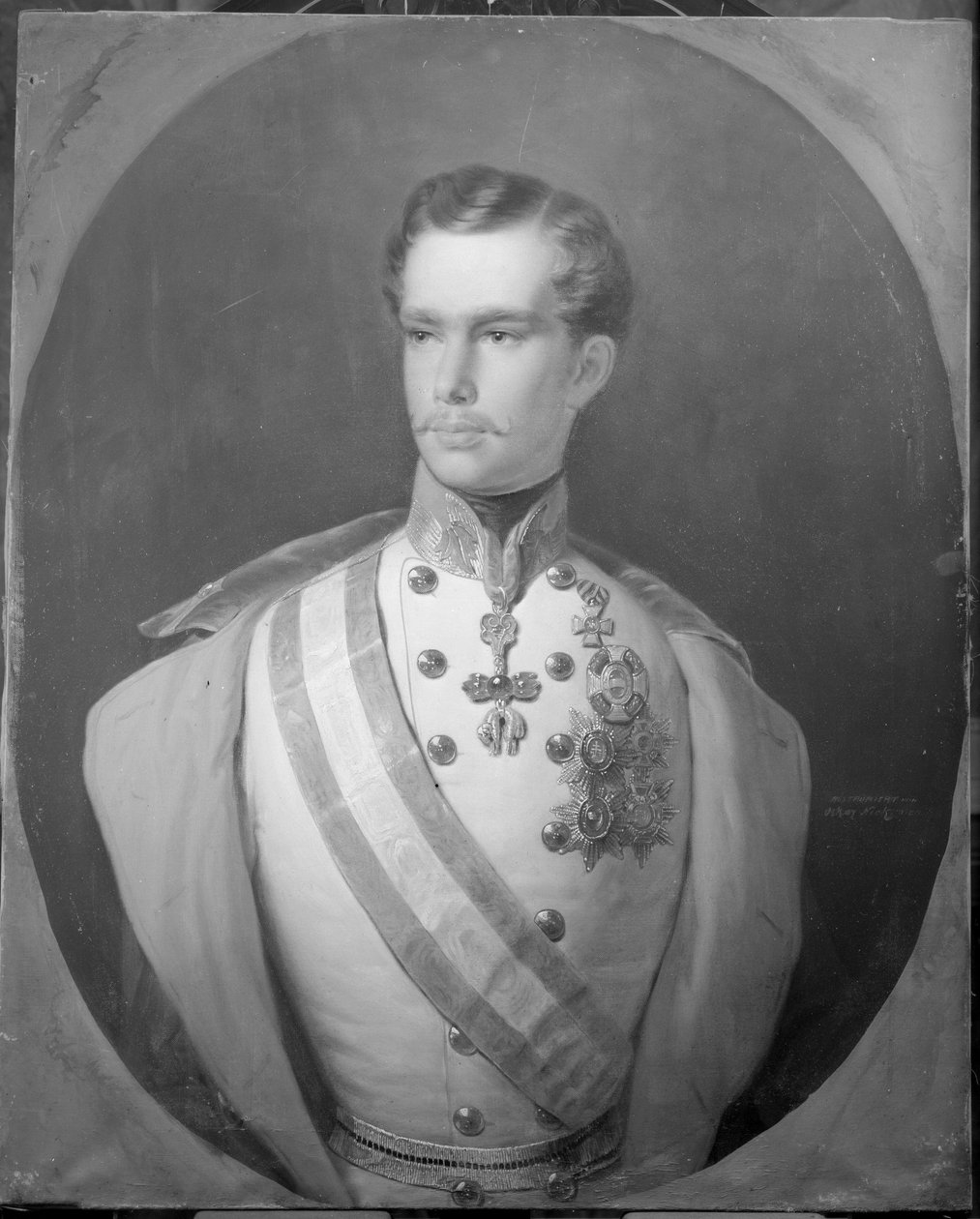Itävallan keisari Franz Joseph I tekijältä Franz Schrotzberg