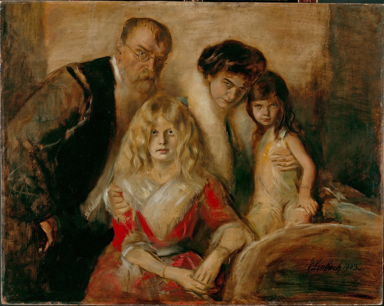Lenbachin perhe tekijältä Franz Seraph von Lenbach