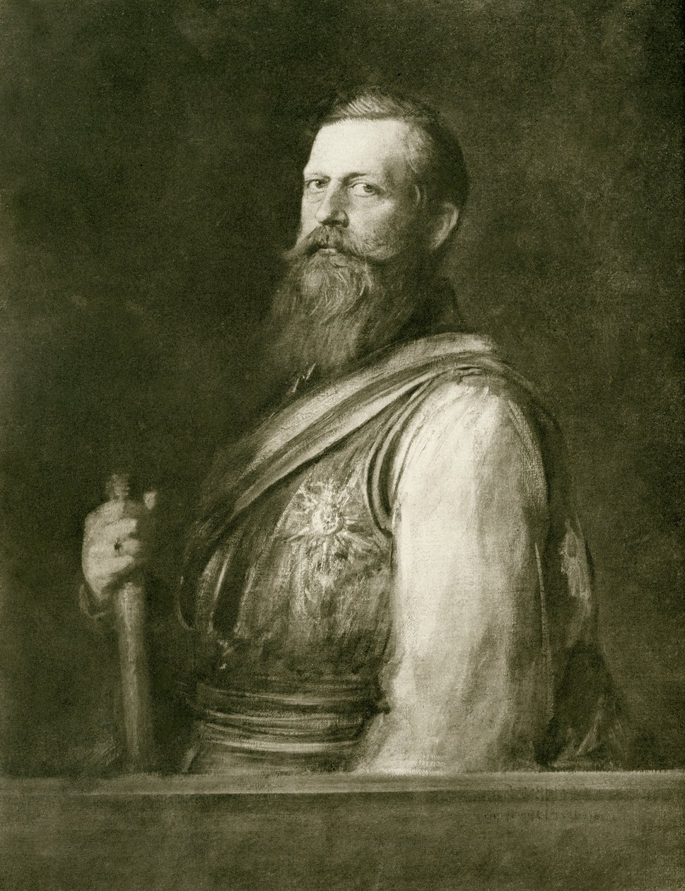 Friedrich III tekijältä Franz Seraph von Lenbach