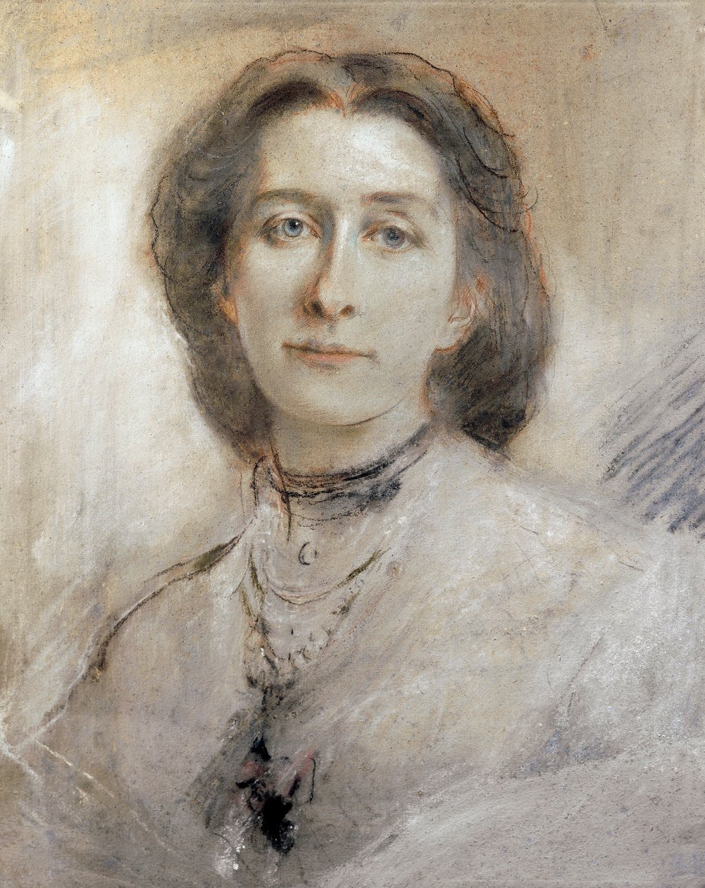 Saksa, Cosima Francesca Gaetana Wagnerin (1837 - 1930), Franz Lisztin tyttären ja Richard Wagnerin toisen vaimon muotokuva tekijältä Franz Seraph von Lenbach