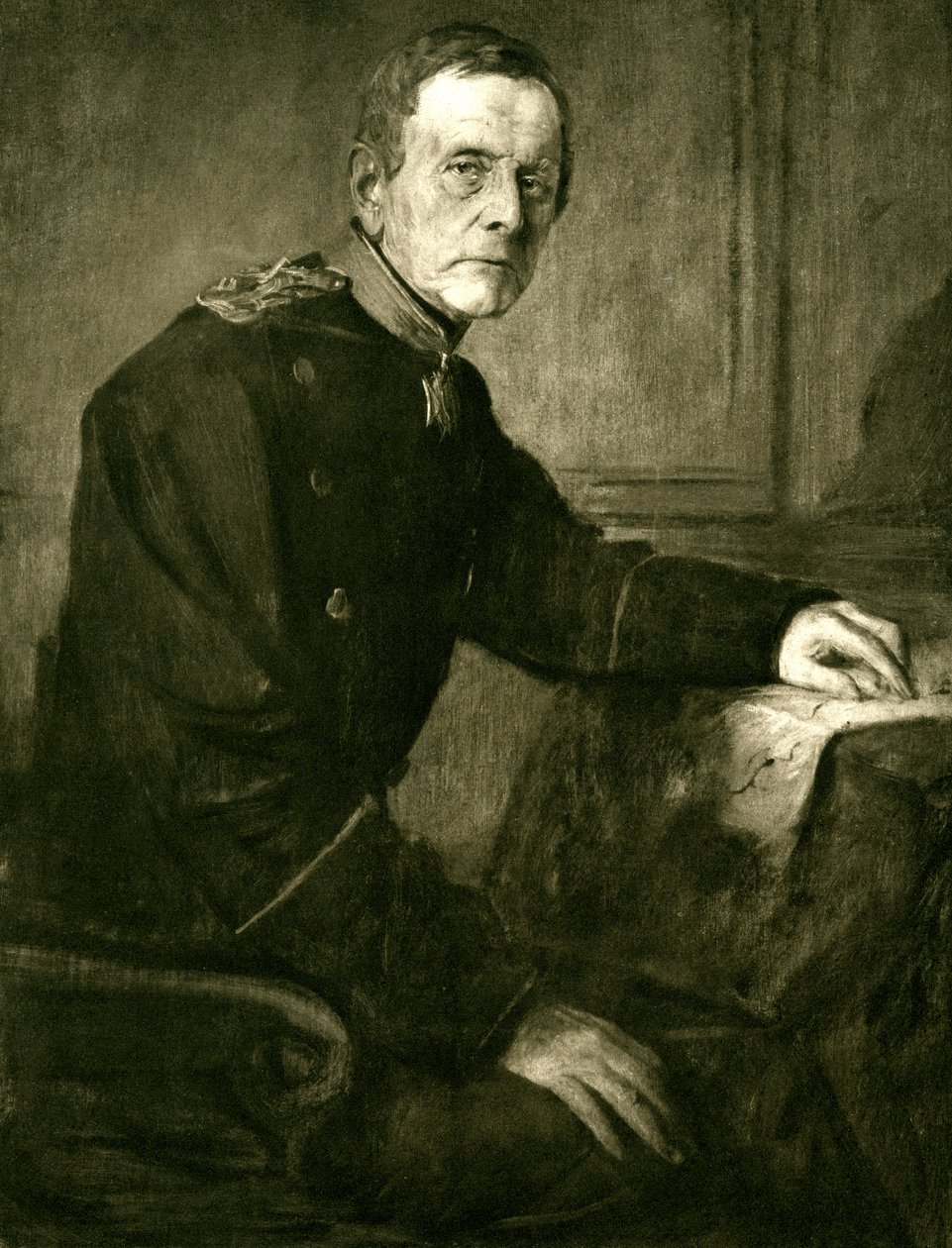 Helmuth von Moltke vanhempi tekijältä Franz Seraph von Lenbach