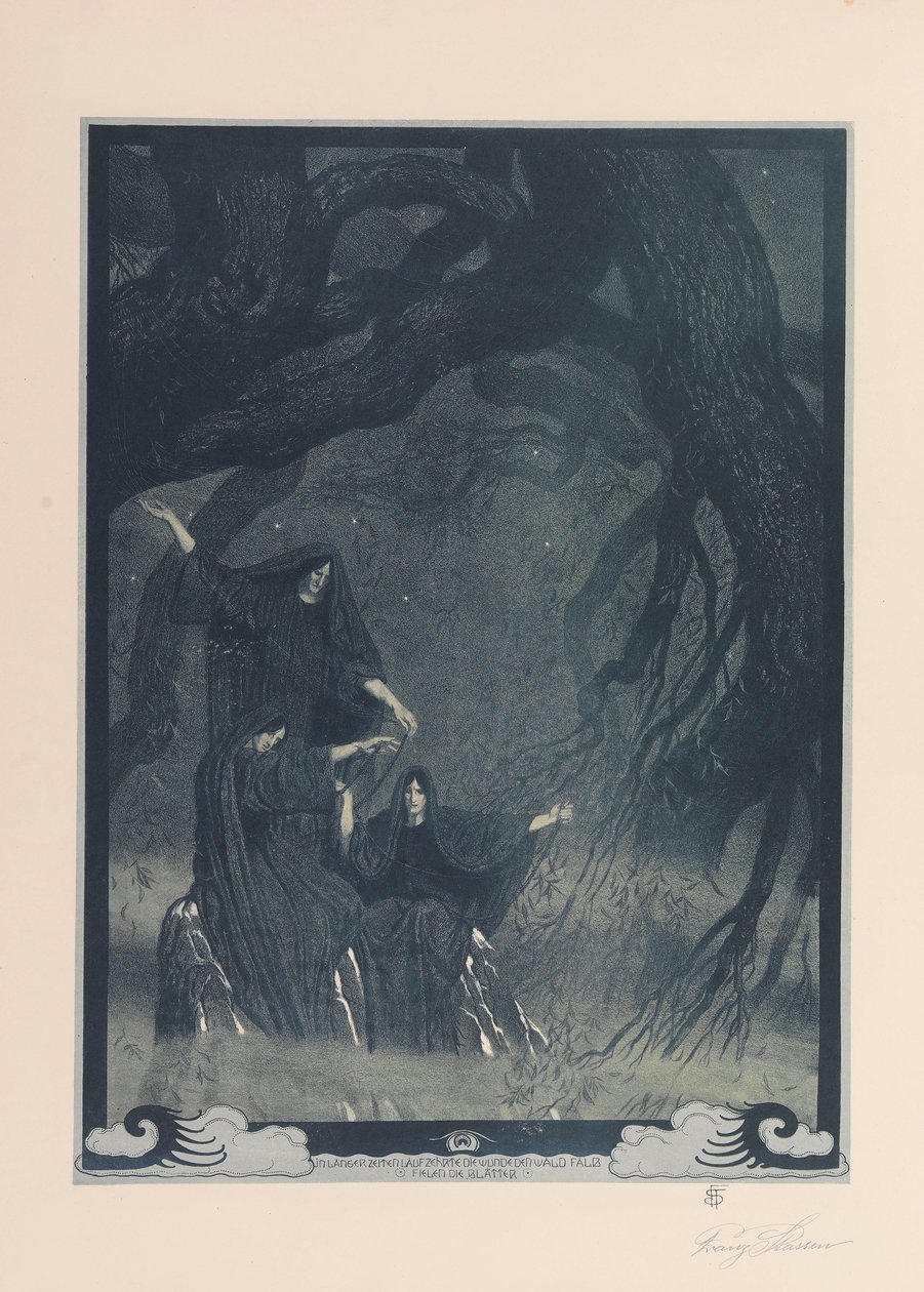 Nibelungin sormus, 1914. tekijältä Franz Stassen