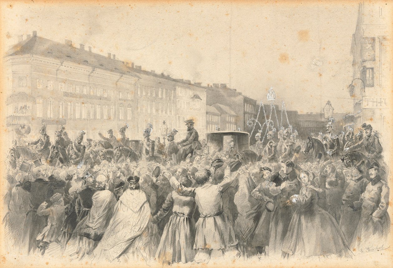 Aleksanteri II:n kulkue, 1862. tekijältä Franz Teichel