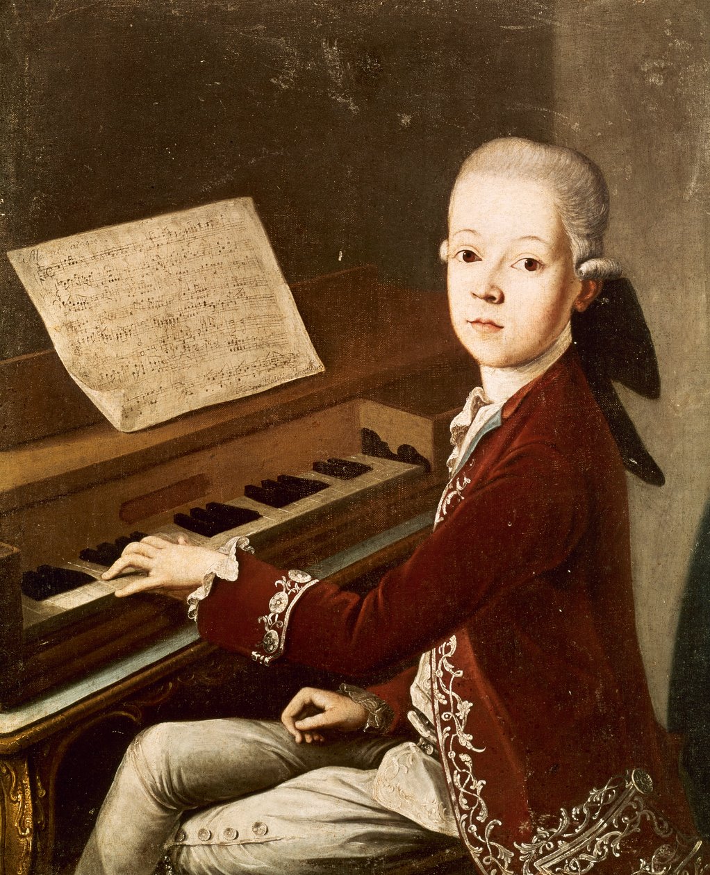 Wolfgang Amadeus Mozart, 1768 tekijältä Franz Thaddaus Helbling
