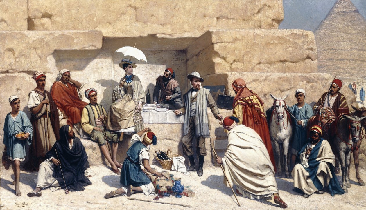 Vierailu pyramideille Gizehissä, Egyptissä tekijältä Franz Vinck