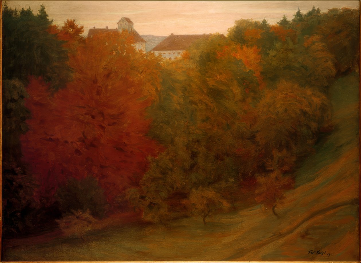 Vista del castell de Seefeldfinnish tekijältä Franz Wilhelm Voigt