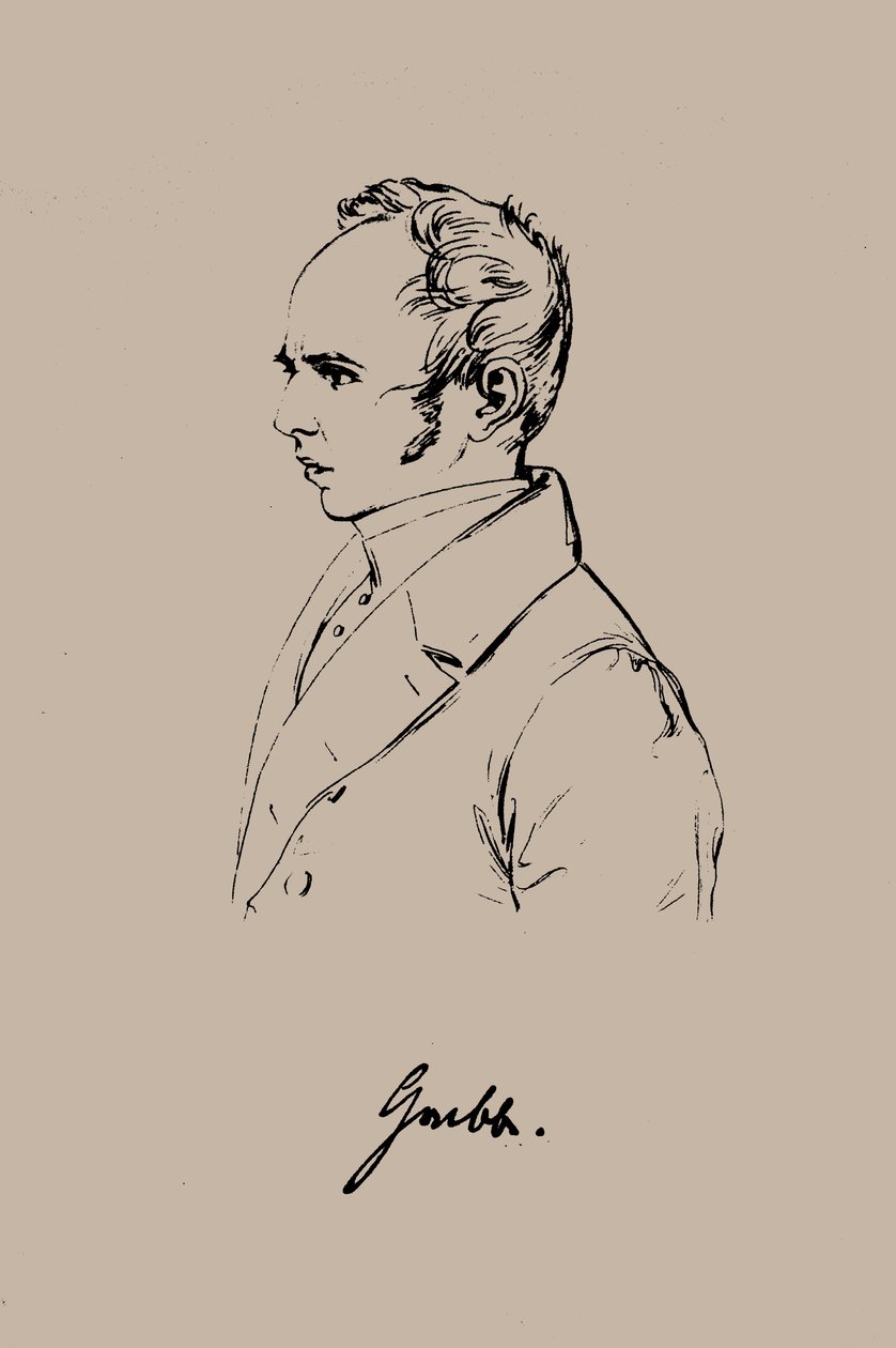 Christian Dietrich Grabbe 1801-1836. tekijältä Franz Xaver Stöber