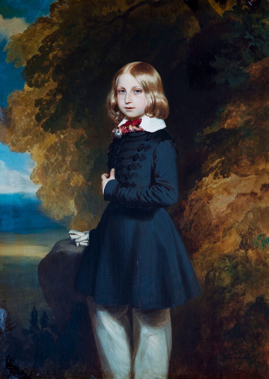 hollantilainen: Flanderin kreivin prinssi Philippen muotokuva Flanderin kreivin prinssi Philippen muotokuva tekijältä Franz Xaver Winterhalter