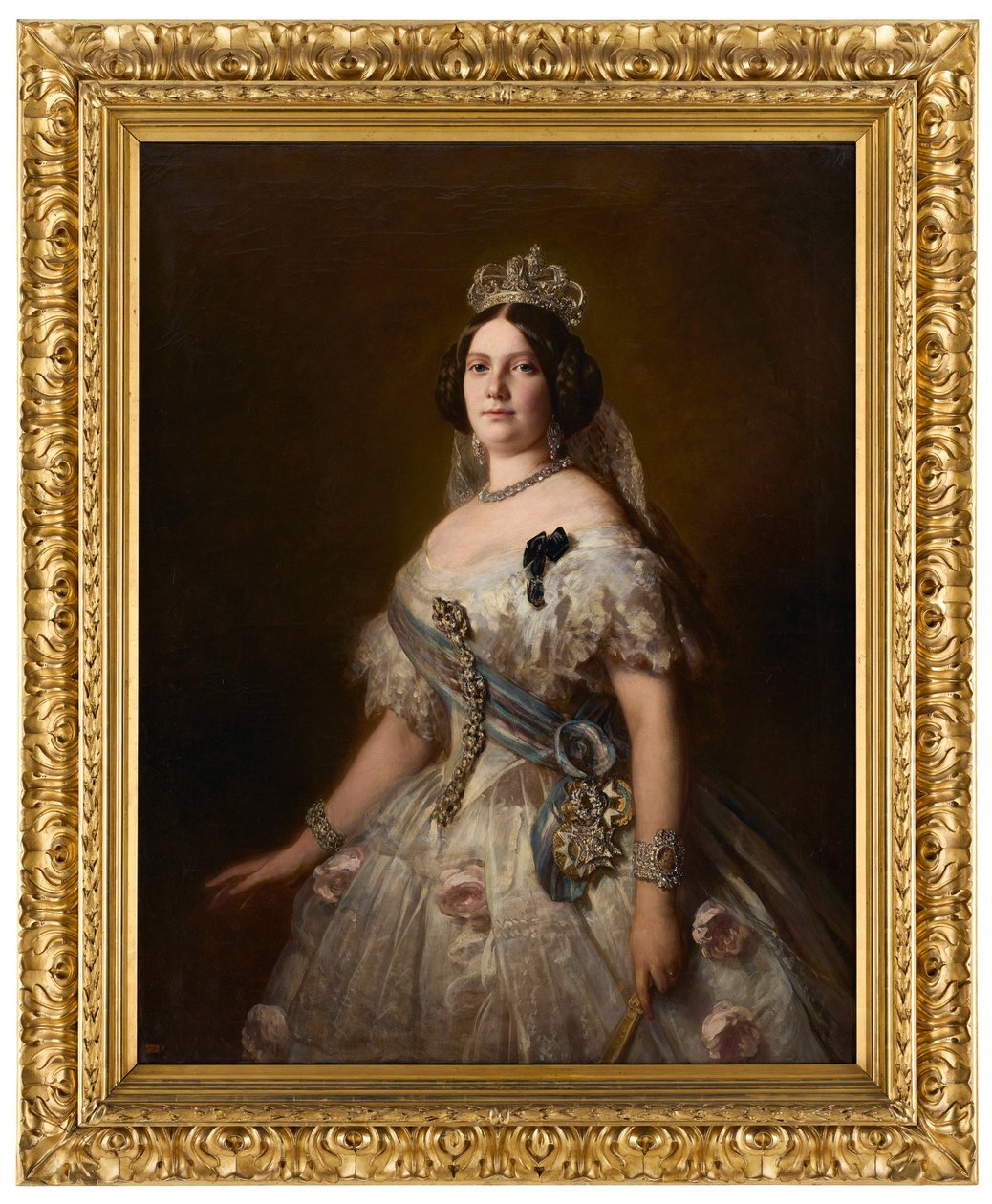 Isabella, Espanjan kuningatar tekijältä Franz Xaver Winterhalter