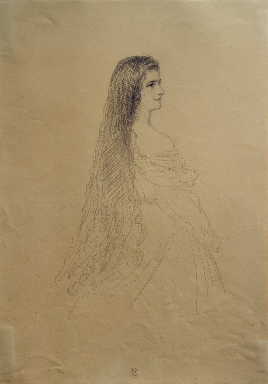 Kaiserin Elisabeth von Österreich tekijältä Franz Xaver Winterhalter