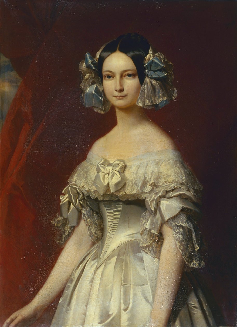 Prinsessa royale muotokuva tekijältä Franz Xaver Winterhalter