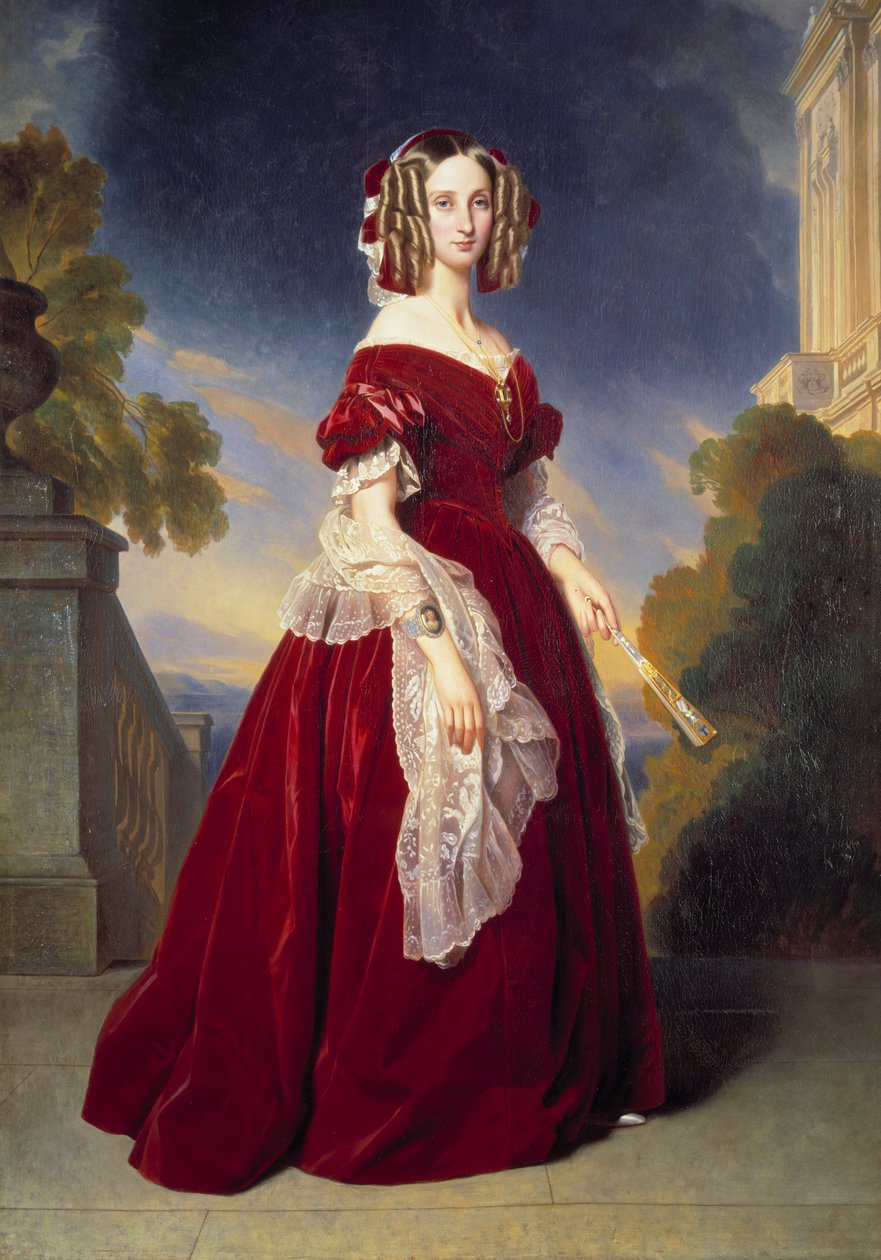 Muotokuva Louise Marie Therese Charlotte Isabelle d