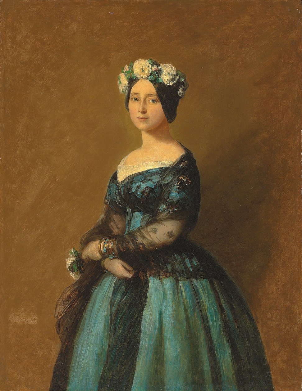 Muotokuva Augustasta, Preussin prinsessasta, 1846 tekijältä Franz Xaver Winterhalter