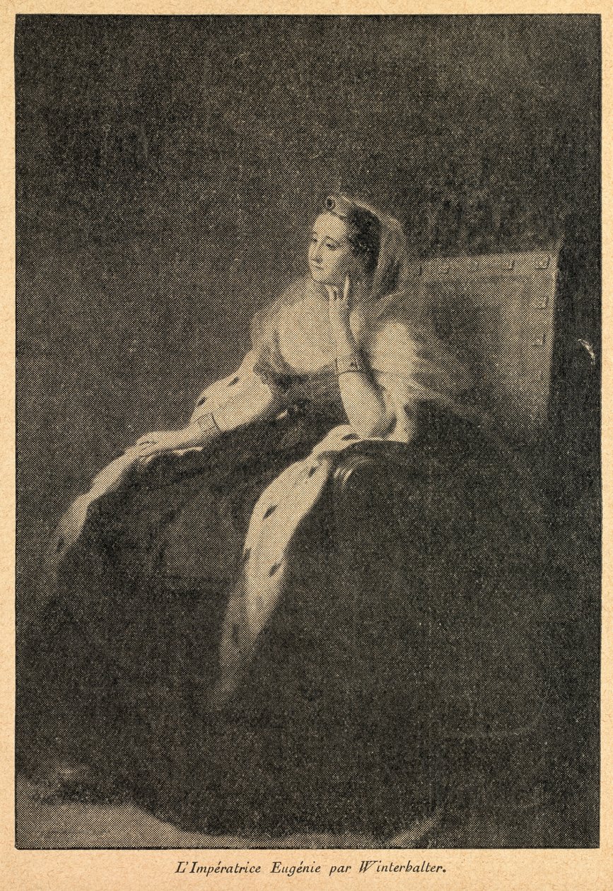 Imperatrice Eugenien muotokuva tekijältä Franz Xaver Winterhalter