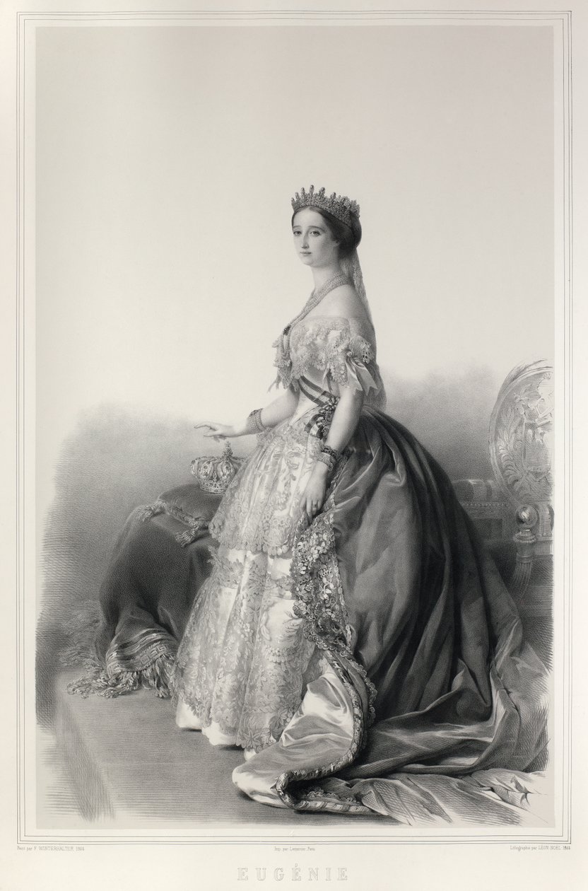 Imperatrice Eugenien muotokuva tekijältä Franz Xaver Winterhalter