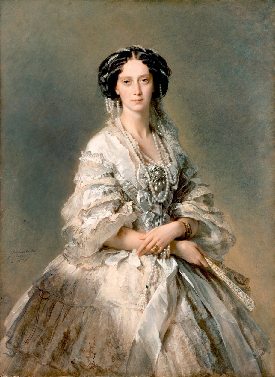 Maria Aleksandrovnan muotokuva, 1857 tekijältä Franz Xaver Winterhalter
