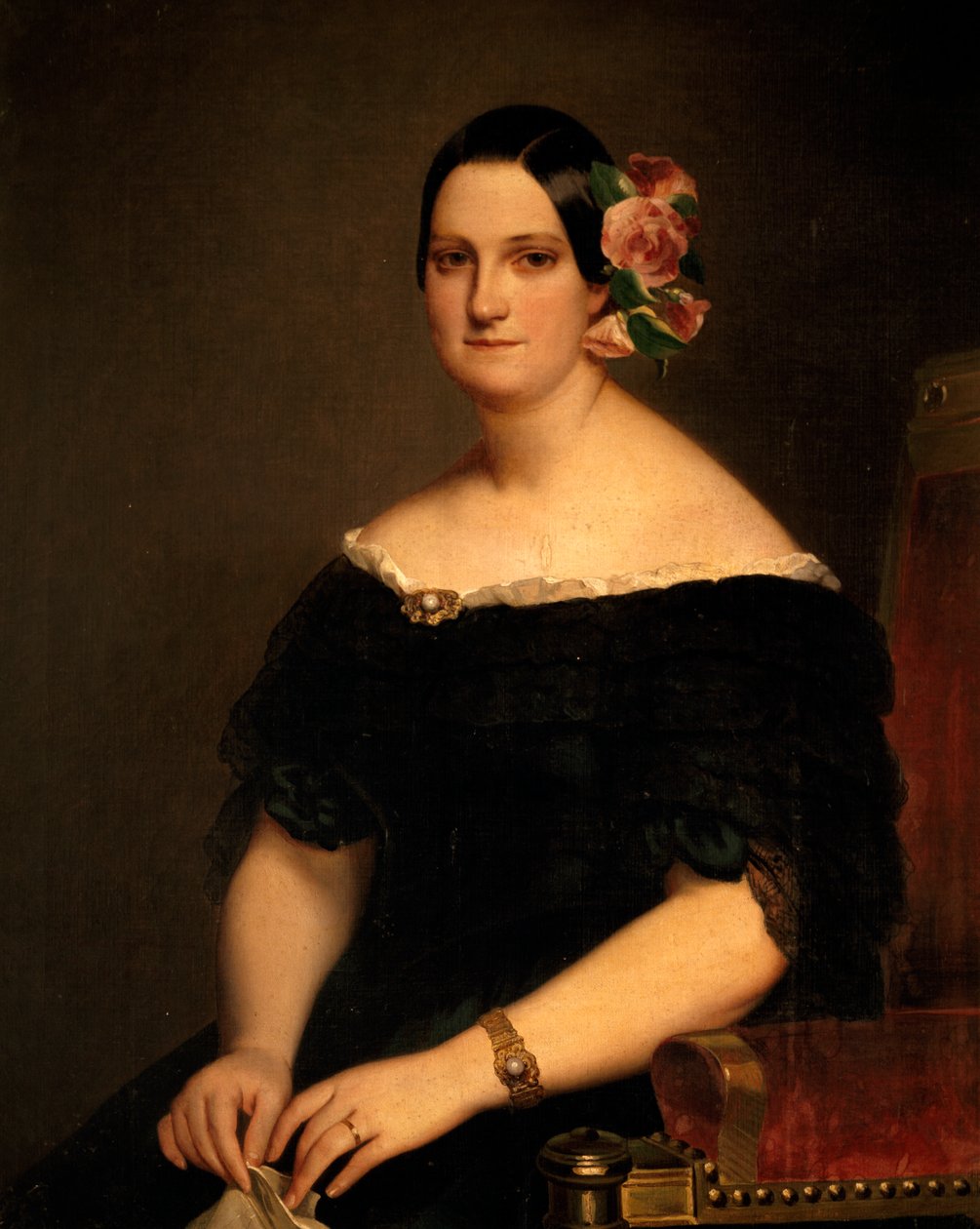 Muotokuva Maria Christinasta kahdesta sisiliasta (Palermo tekijältä Franz Xaver Winterhalter