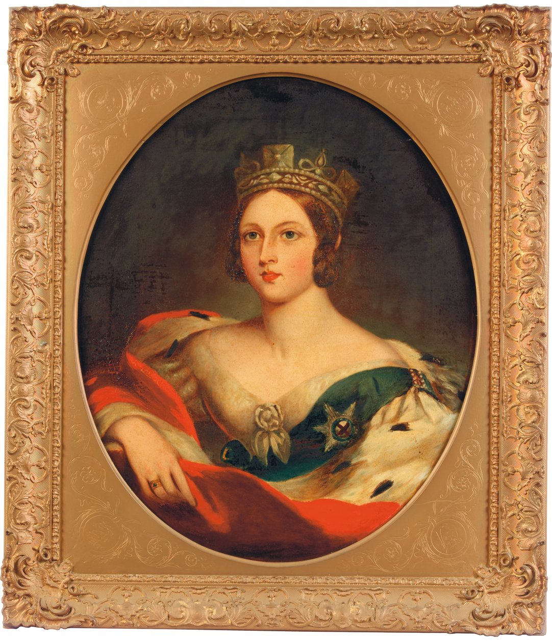 Kuningatar Victorian muotokuva tekijältä Franz Xaver Winterhalter