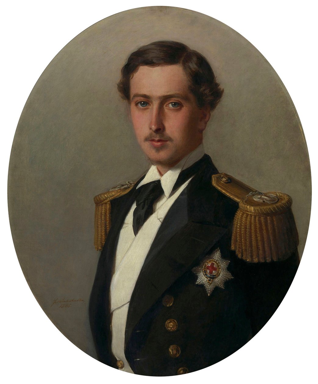 Prinssi Alfred (1844-1900), myöhemmin Edinburghin herttua. tekijältä Franz Xaver Winterhalter