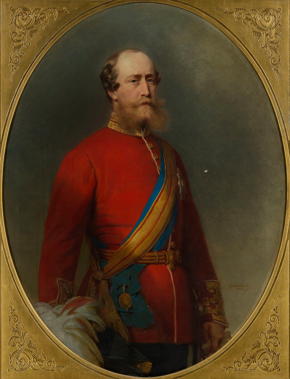 Schleswig-Holsteinin prinssi Christian (1831-1917) tekijältä Franz Xaver Winterhalter