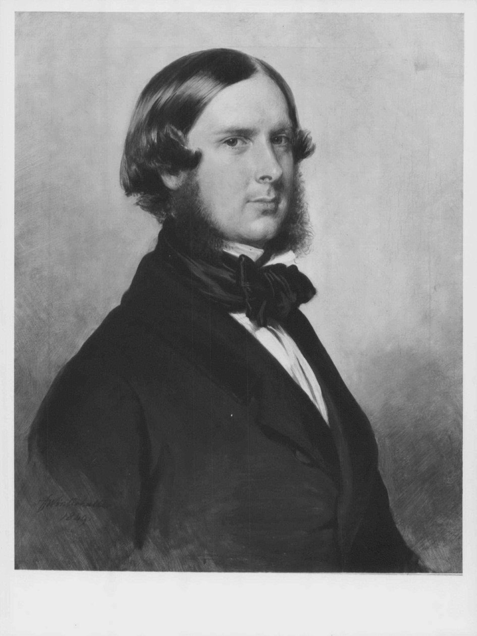 Sachsen-Weimarin prinssi Edward (1823-1902) tekijältä Franz Xaver Winterhalter