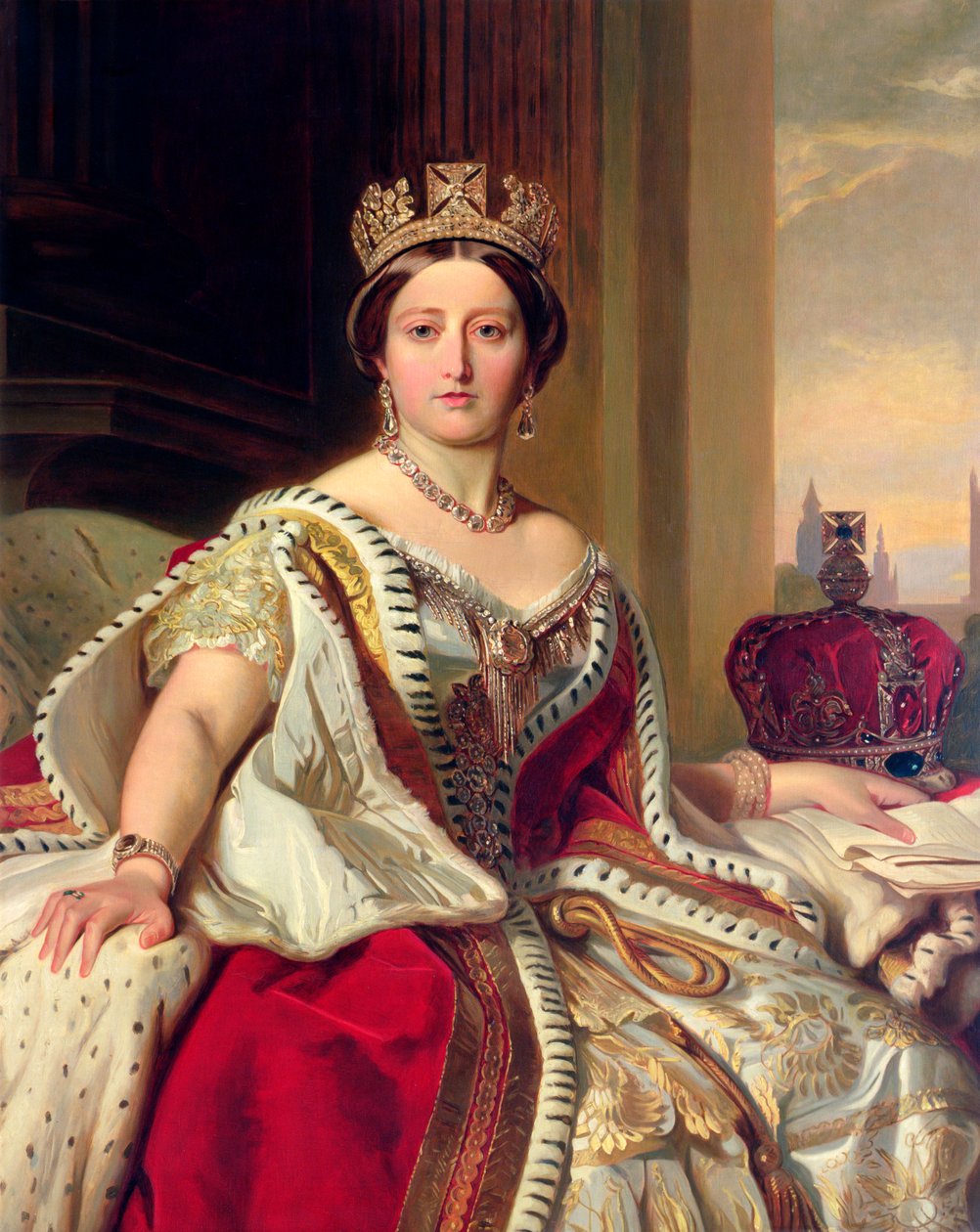 Reina Victòria, 1859 finlandesa tekijältä Franz Xaver Winterhalter
