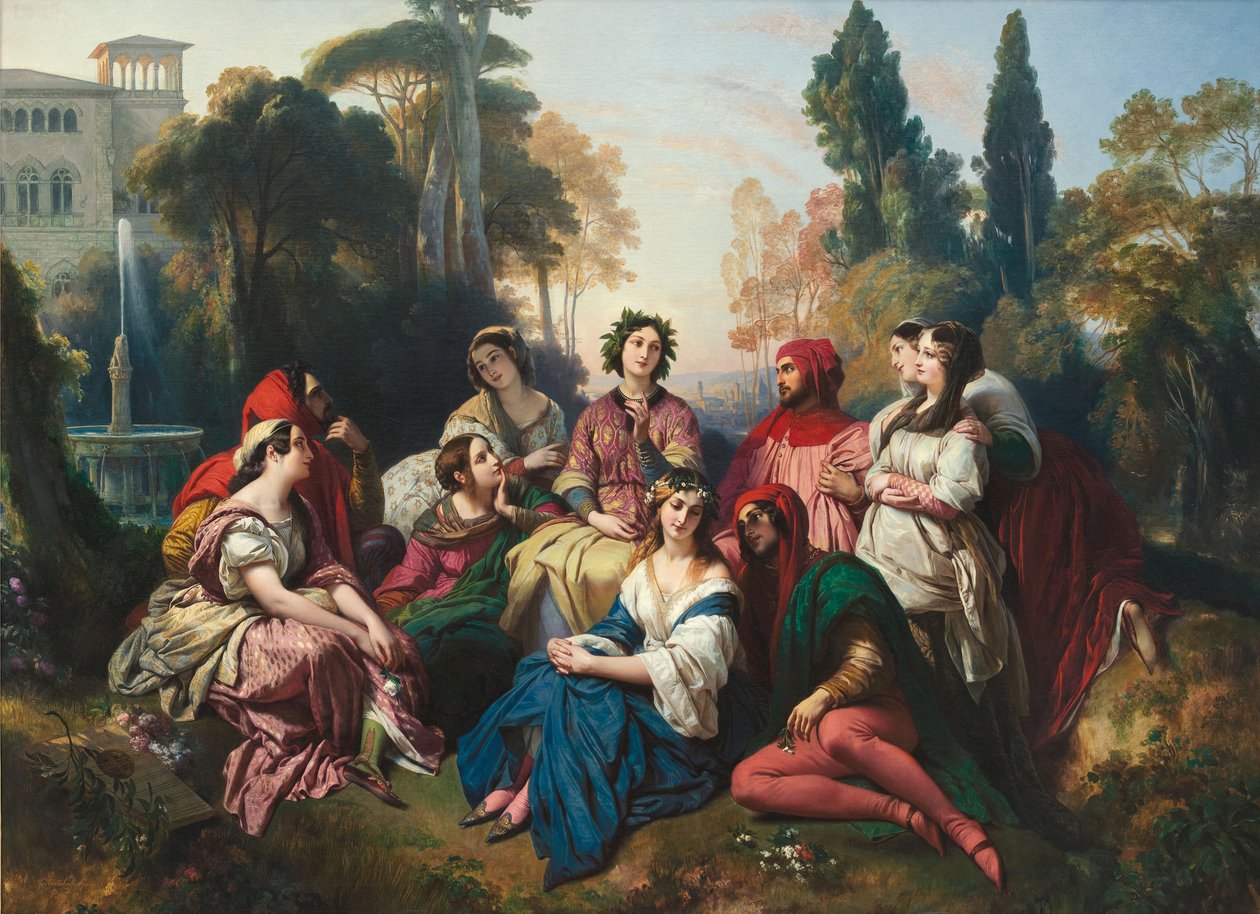 Dekameron, 1837 tekijältä Franz Xaver Winterhalter