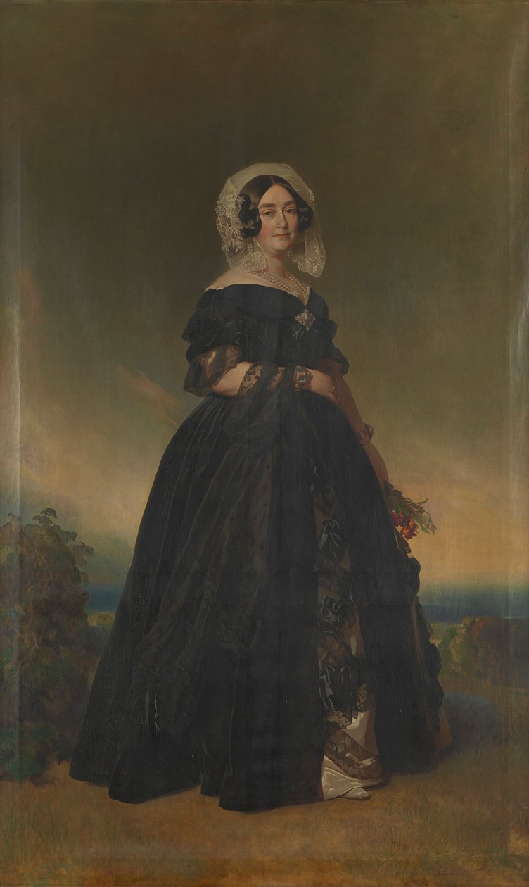 Victoria, Kentin herttuatar (1786-1861) tekijältä Franz Xaver Winterhalter