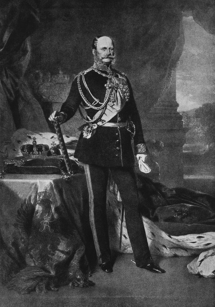 Vilhelm I Preussista - tekijältä Franz Xaver after Winterhalter