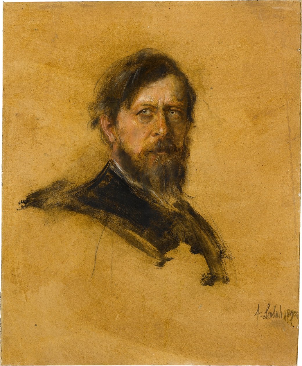 Böcklinin muotokuva tekijältä Franz von Lenbach
