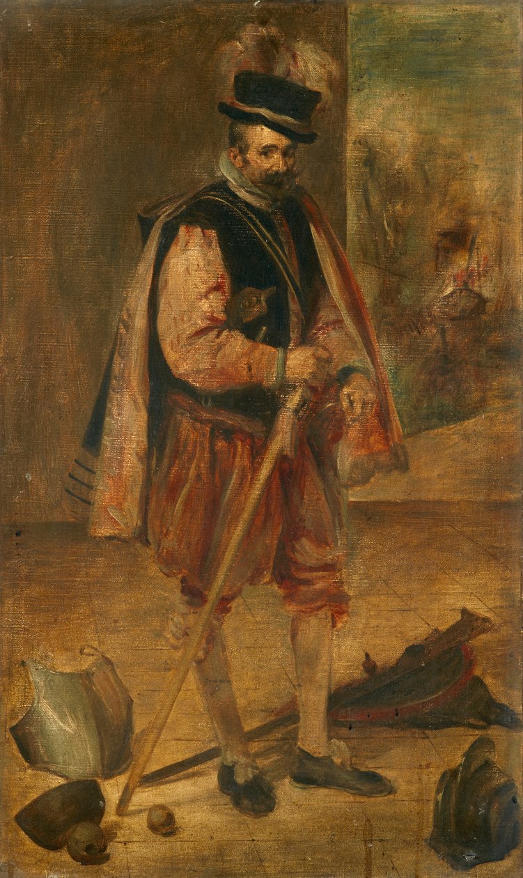 Hofnarr Philipps IV. von Spanien, Kopie nach Velázquez