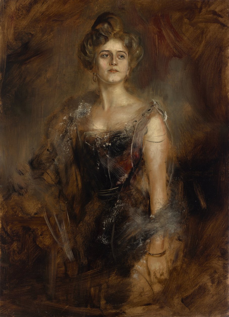 Hubertine Henriette Startz (?) tekijältä Franz von Lenbach