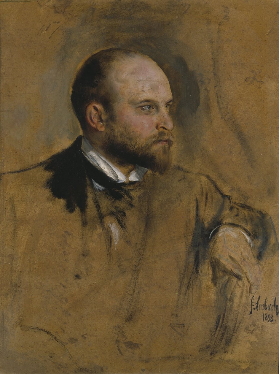 Josef Hösl tekijältä Franz von Lenbach