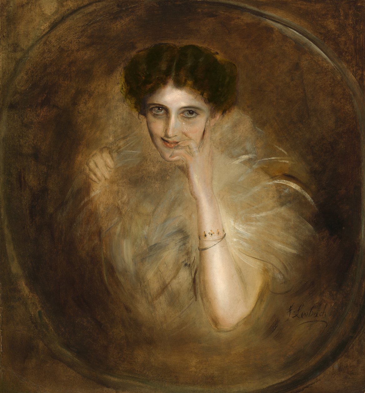 Lady Mary Victoria Leiter Curzon tekijältä Franz von Lenbach