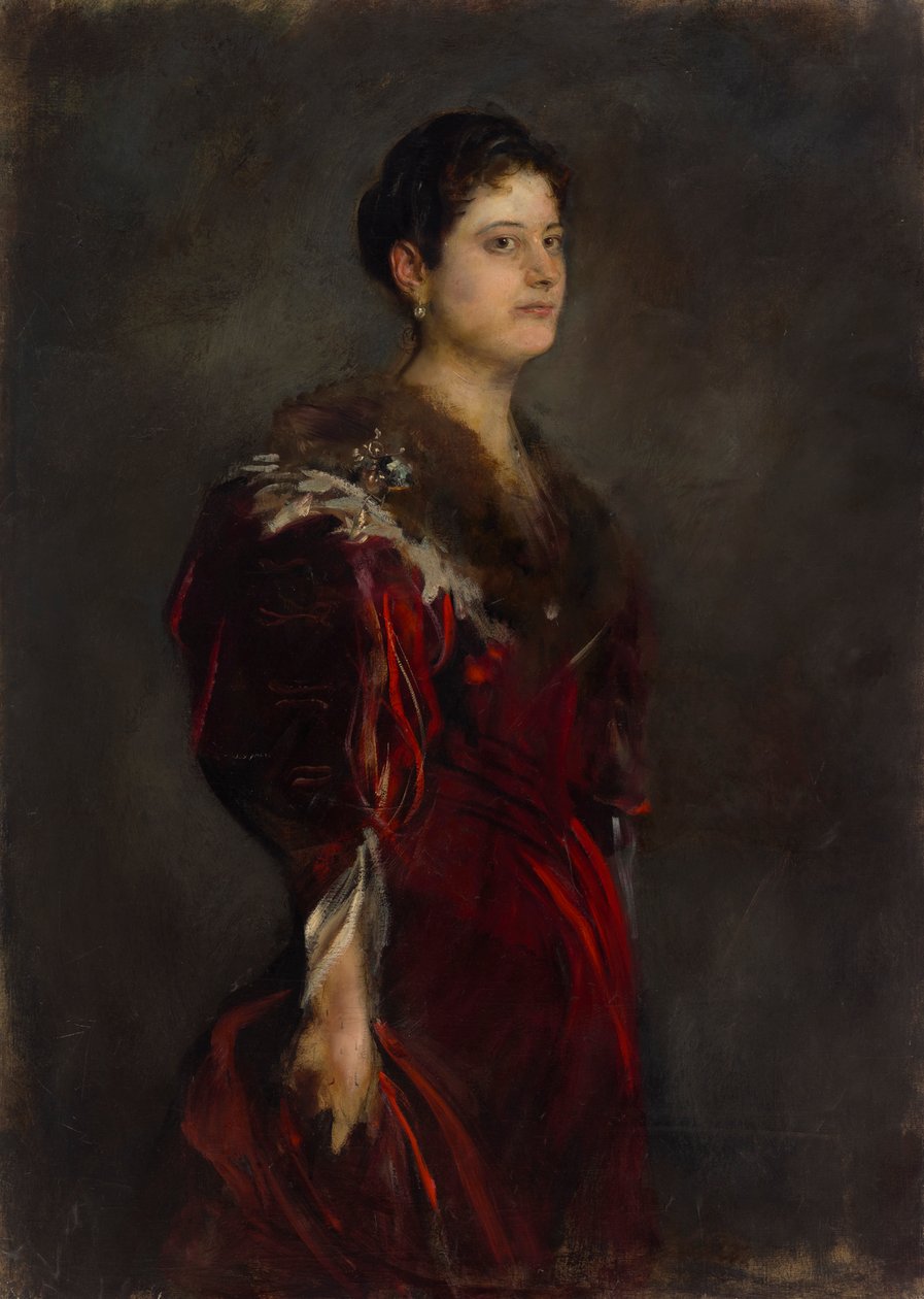 Marie Baronin Harkányi tekijältä Franz von Lenbach