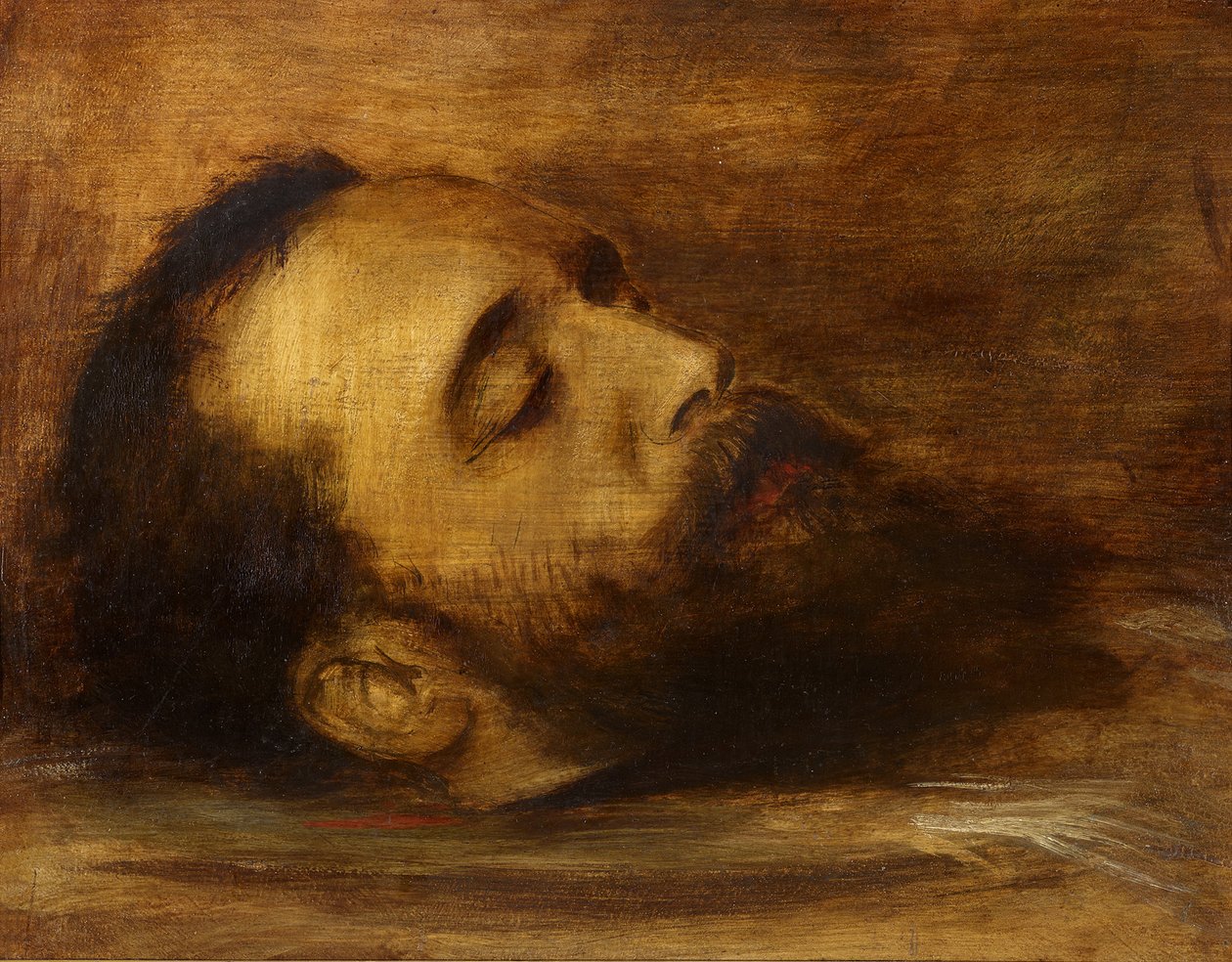 Hermann Levin muotokuva Johannes Kastajana tekijältä Franz von Lenbach