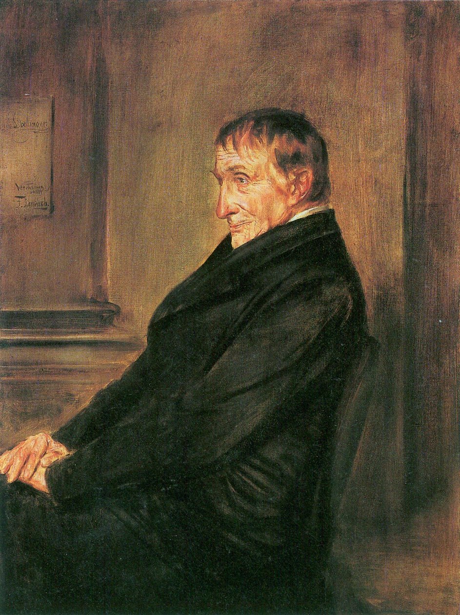 Ignaz von Döllingerin muotokuva tekijältä Franz von Lenbach