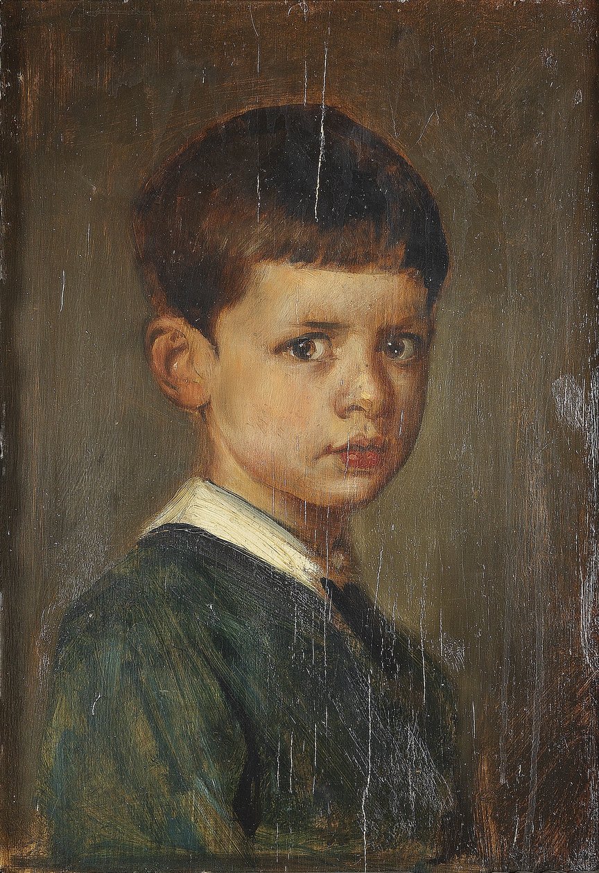 Muotokuva Baijerin kruununprinssi Rupprechtistä (1869-1955). tekijältä Franz von Lenbach