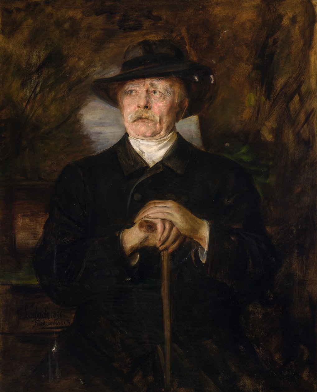 Otto von Bismarckin muotokuva tekijältä Franz von Lenbach