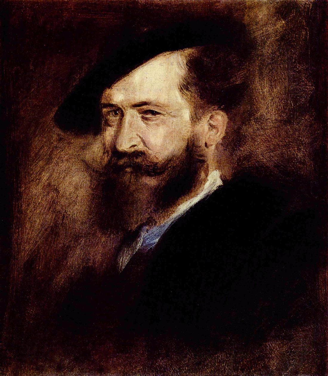 Wilhelm Buschin muotokuva tekijältä Franz von Lenbach