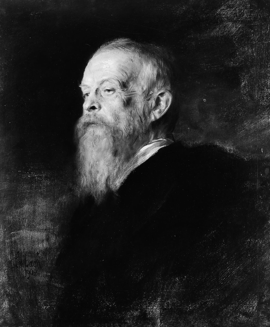 Baijerin prinssi Regent Luitpold 1821-1912, 1902. tekijältä Franz von Lenbach