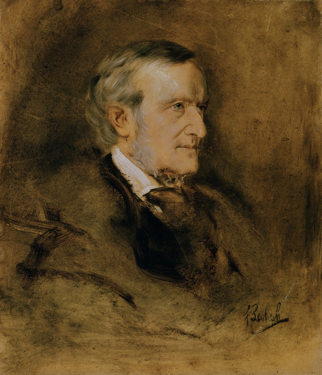 Richard Wagner tekijältä Franz von Lenbach
