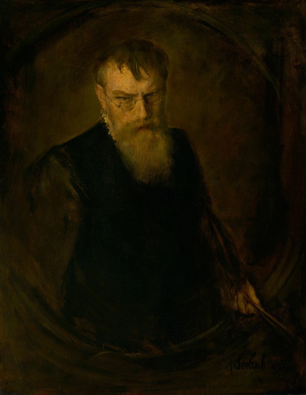 Omakuva tekijältä Franz von Lenbach