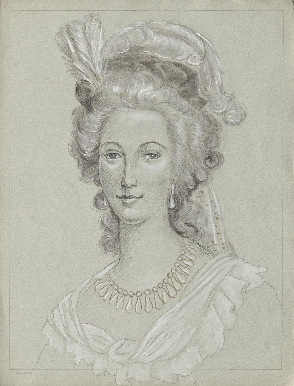 Kuningatar Marie Antoinette tekijältä Franz von Matsch