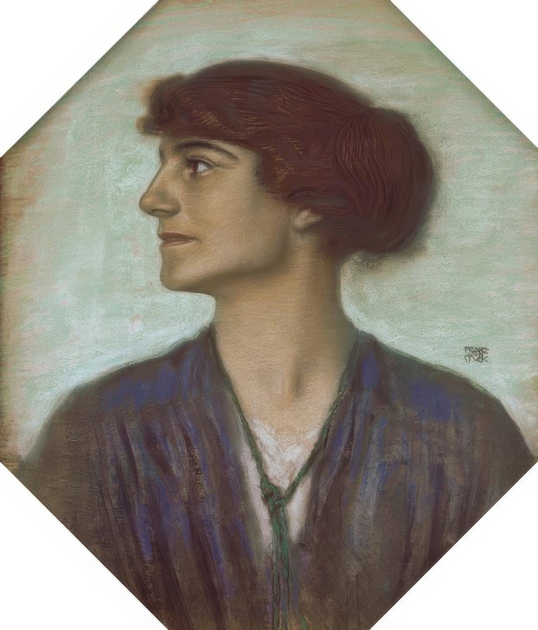 Naisen muotokuva tekijältä Franz von Stuck