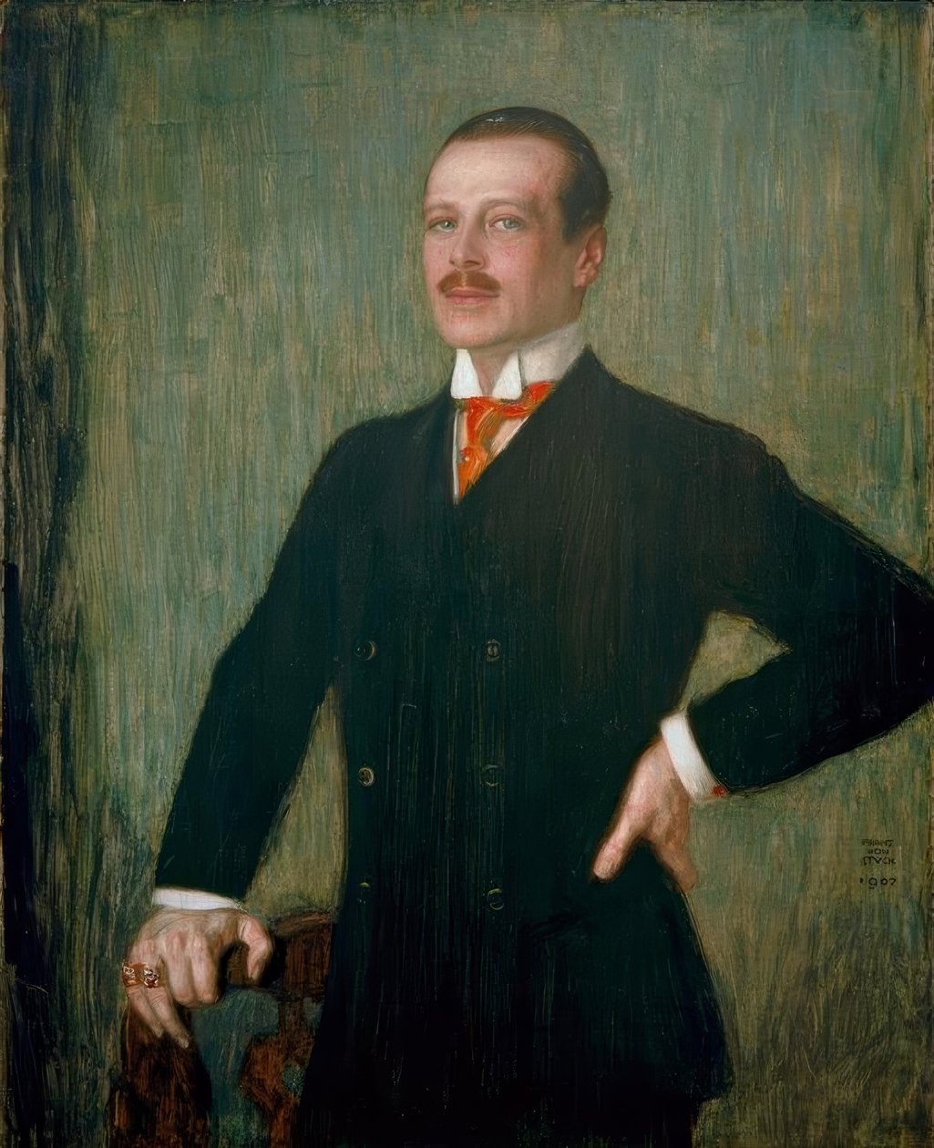 Ernst Ludwig Hesseniläinen / Gem. v. Stuck tekijältä Franz von Stuck