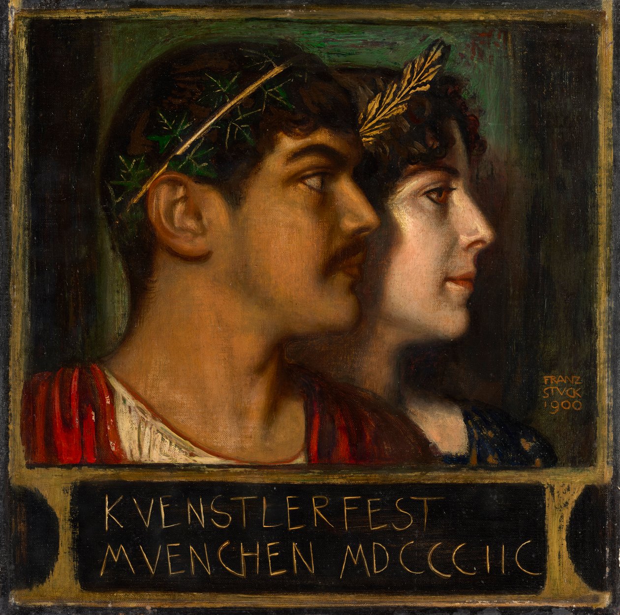 Franz ja Mary Stuck tekijältä Franz von Stuck